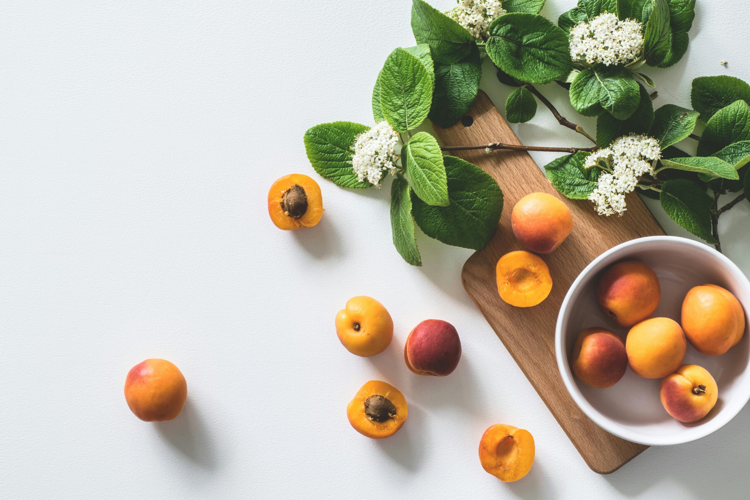 Fruits, like apricots, provide good nutrition to help our immune systems fight illnesses, like allergies.